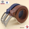 coffee & brown Color mens Alloy Buckle Material leather belts